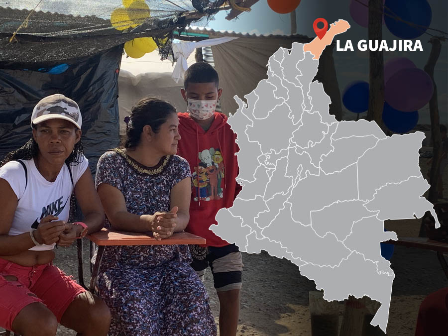 Comunidad La Pista - Maicao Guajira web copia Ayuda a La Guajira
