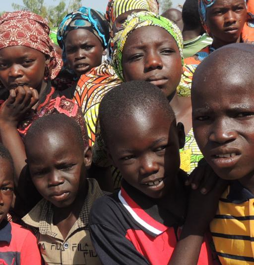 Niños Refugiados Nigeria
