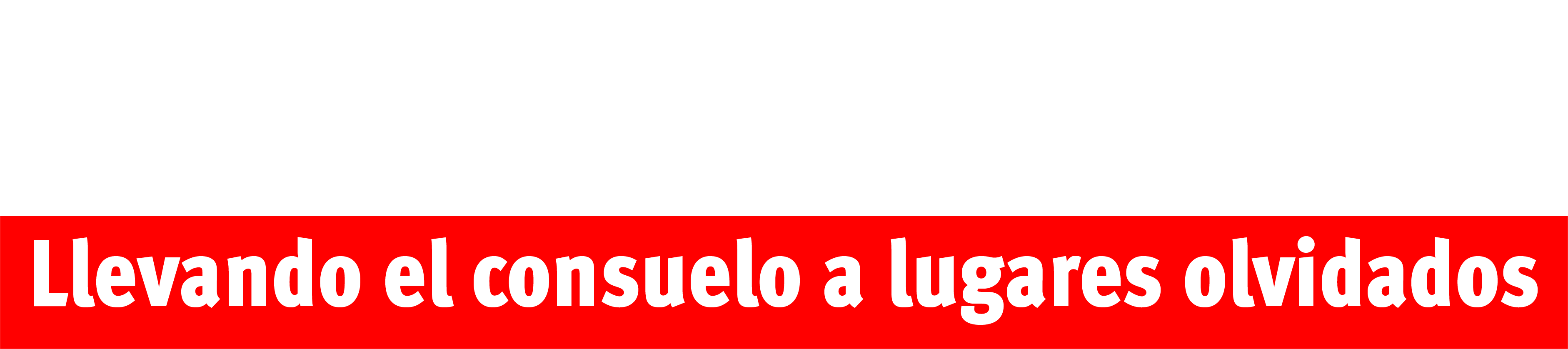 title-misioneros Misioneros llevando el consuelo a lugares olvidados