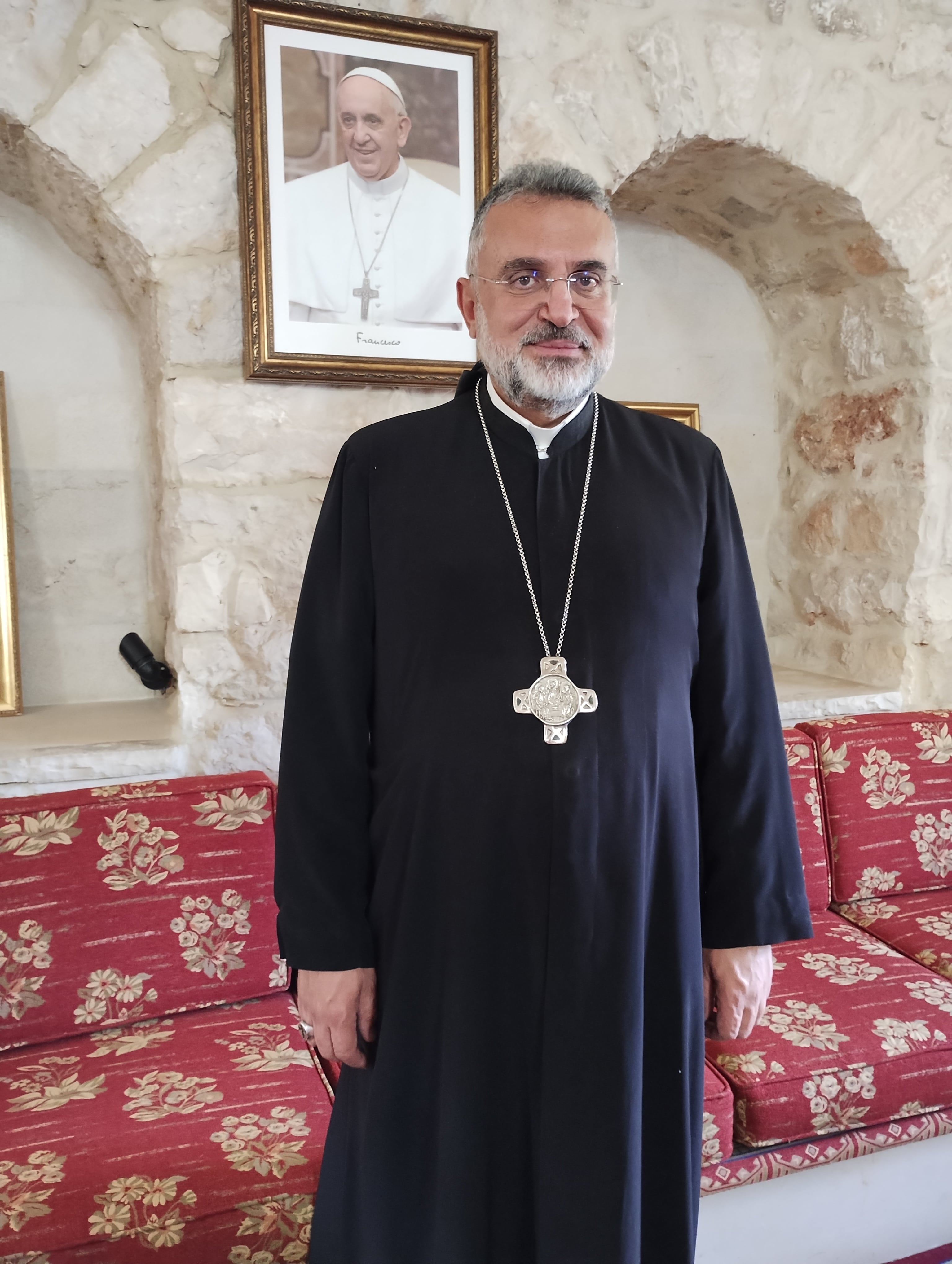 Monseñor Youssef Soueif Arzobispo maronita de Líbano-min