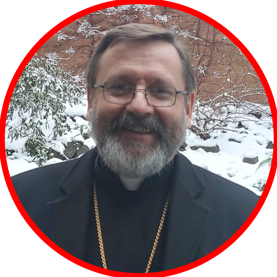 Mons Arzobispo mayor Sviatoslav Shevchuk Ayuda a Ucrania