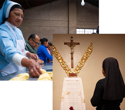 sostenimiento de religiosas