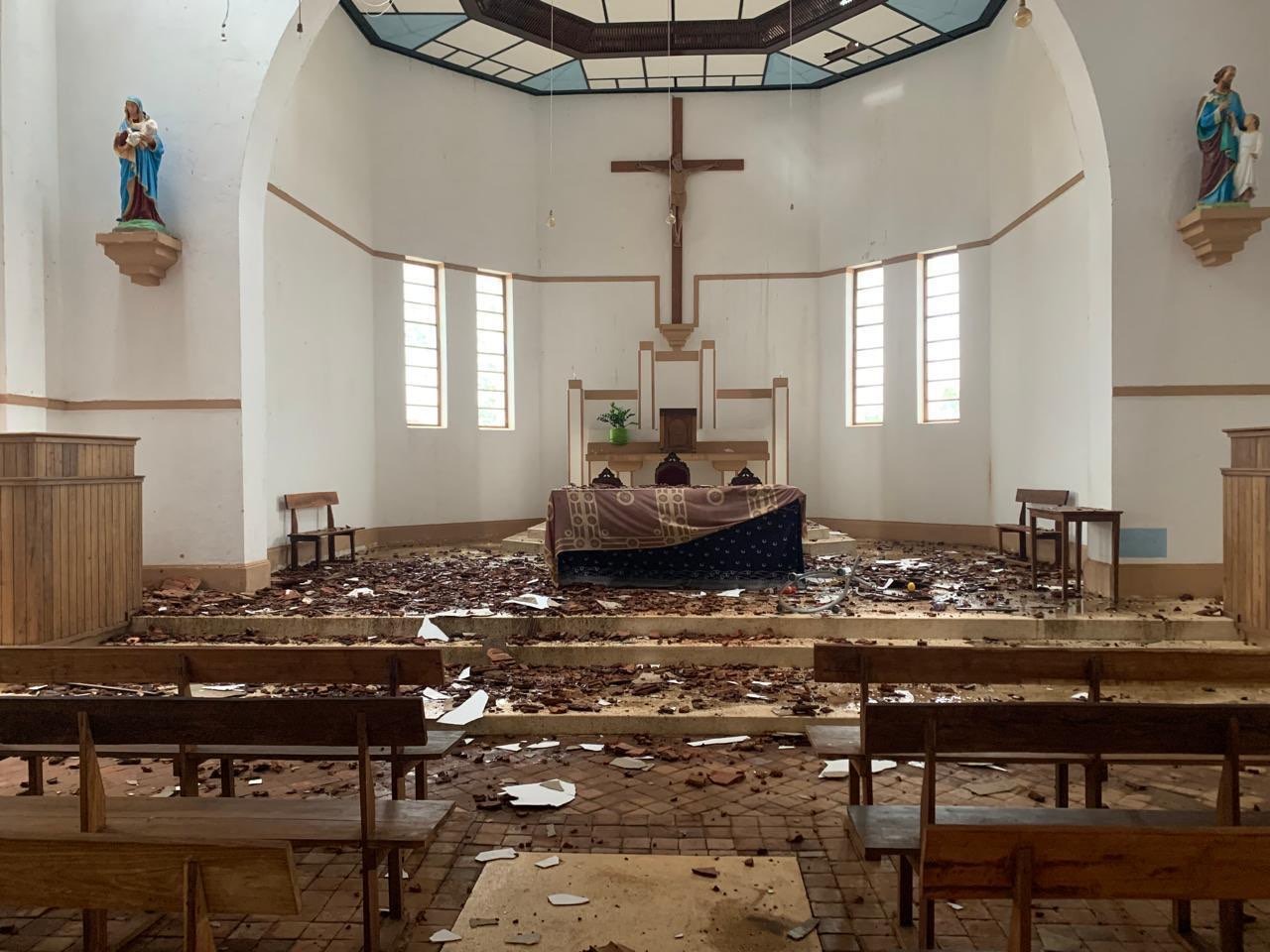 reparación de iglesias en Mozambique