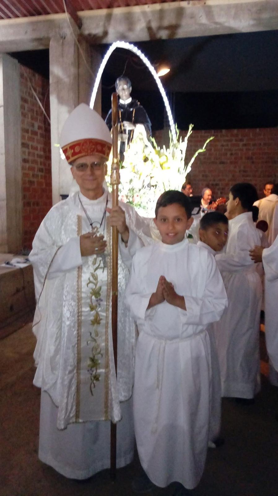 monaguillo del Papa en Chiclayo